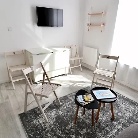 Le Touquet-paris-plage : Apt 4 Pers/centre-ville 公寓 勒图凯－巴黎普拉日